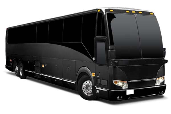 55 passengers motor coach without background