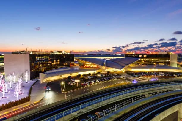 jfk airport view from top